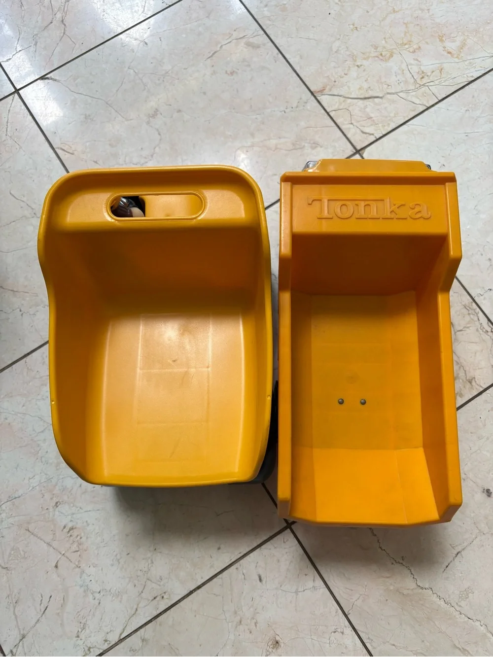 Tonka & CAT Yellow Dump Truck Toy Bundle - Kids Construction Playset